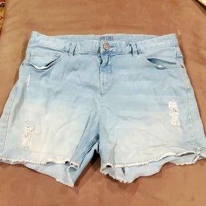 Justice jean shorts